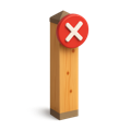 Lost marker